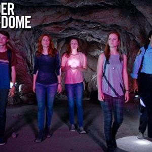 Still of Rachelle Lefevre Colin Ford Alexander Koch Mackenzie Lintz and Grace Victoria Cox in Under the Dome 2013