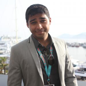 Akash Sherman at the Cannes Film Festival 2015