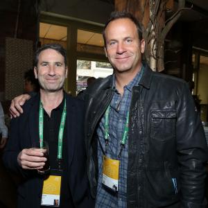 David Zieff (L) and Rob Bruce attend the Directors Brunch during the 2013 Tribeca Film Festival on April 23, 2013 in New York City.