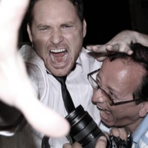 THE VOID Season 1 Ep1 Gustaf attacks the Paparazzi Rob Jenkins with Temucin Mustafa