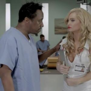 Eddie Griffin and Mindy Robinson in Last Supper 2015
