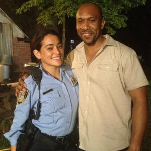 Working with the beautiful and talented Natalie Martinez
