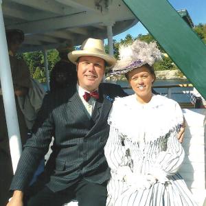 Randy and 'movie wife' Kelli Gladu on Sunshine Sketches of a Little Town