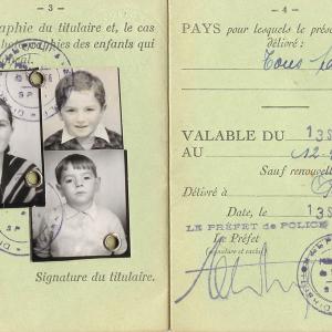 ON THE WAY TO AMERICA FROM PARIS FRANCE 1951. MY FAMILY EMMIGRATES TO AMERICA. IN ORDER TO UNDERSTAND FREEDOM AND DEMOCRACY SOMETIMES ONE MUST HAVE LOST BOTH.