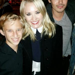 Jacob Rodier Emily Osment  Tyler Blackburn Love Is All You Need Wrap Party