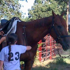 Riding lessons. 2012