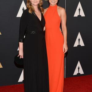 Joan Allen and Brie Larson