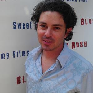 At the Blood Rush premiere