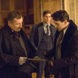 Still of Jonathan Rhys Meyers Scott Alexander Young and Oliver JacksonCohen in Dracula 2013