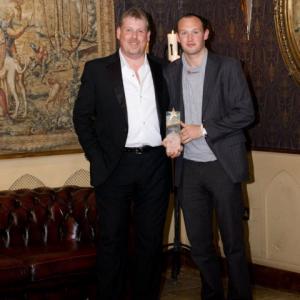 Dave Byrne and Chris Aylmer at Underground Cinema Awards 2011