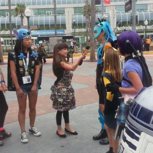 2013 Comic Con Interviews for Kids Korner Fox 5 San Diego