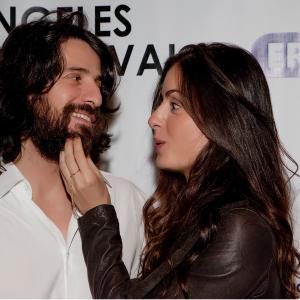 Alexis Georgoulis and Vicky Bakis at LAGFF