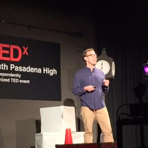 Speaking at a TEDx event May 30th 2015
