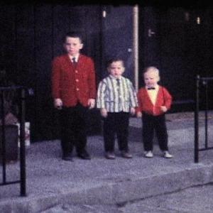 Roger is the one on the far left, with his brothers Jay and Steve.