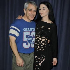 Alan Bendich and the star and fellow cast member Nicola Fiore at the premiere of 