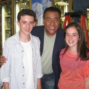 On the set of ABCs What Would You Do? with host John Quinones
