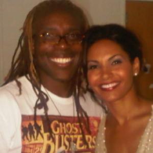 On set of We The Party. Valli Richardson-Whitfield