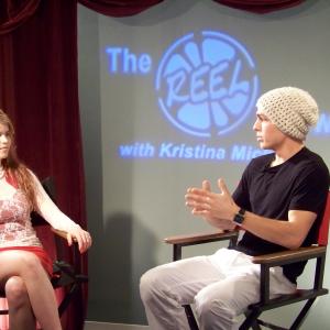 Kristina Michelle with filmmaker Zac Frognowski on The Reel Show