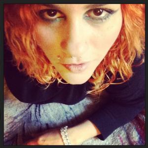 Beth Katehis Red Hair Curls Monroe Piercing Septum Piercing