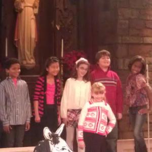 Joseph Bonilla Singing on The Young and the Restless at CBS studios
