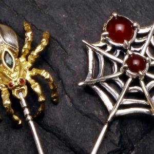 Spider Pins made for Dr Loveless Wild Wild West