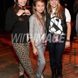SANTA MONICA, CA - FEBRUARY 09: Victoria Strauss, Sophia Strauss and Lauren Suthers attend the Third Annual Hall of Game Awards hosted by Cartoon Network at Barker Hangar on February 9, 2013 in Santa Monica, California.