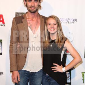 Lauren Suthers and Tyson Ritter attending the Lyme Light The Concert Benefiting The TickBorne Disease Alliance El Rey Theatre Los Angeles CA USA 05012014