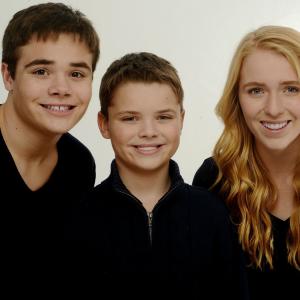 Mads FineganSmith Liam FineganSmith and Bailey Morgan All three are SagAftra actors and siblings