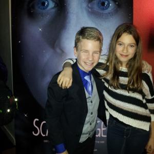 Keely Aloña at event of Scaremonger with Justin Ellings (2013)