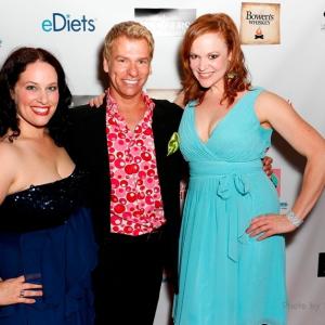 Dellany Peace Todd Sherry and Heather Olt at 2 Hopeful Spinsters red carpet premiere