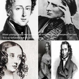 LISZT  CHOPIN IN PARIS  the story of creative genius in the midst of 19th Century Romantic Age
