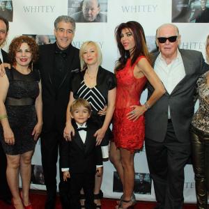 Ginger Marin with cast and friends of Whitey including Donald Watson Jeff Hennessy and Max Hennessy