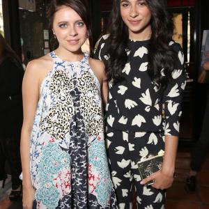 Bel Powley and Aurora Perrineau at event of The Diary of a Teenage Girl 2015