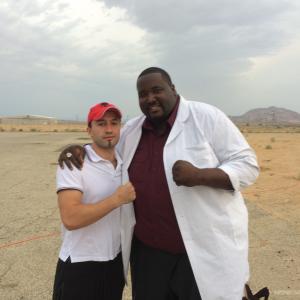 Klement Tinaj and Quinton Aaron in The Second Coming of Christ 2015