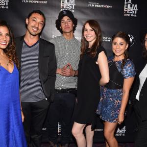 The cast of French Dirty Melina Lizette Wade AllainMarcus Jesse AllainMarcus Katie Blake Santana Dempsey attend the 2015 LA Film Festival