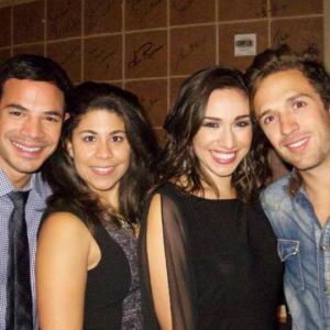2013 ABC Talent Showcase with actors Rene Rosado Santana Dempsey Tiffany Desena and Henri Esteve