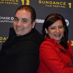 With my handsome Hubby Sundance Film Festival