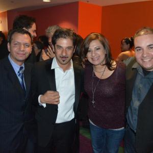 Rosemberg Salgado, Miguel Rodarte, Daysi Marin and Mauricio Marin