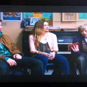 Caine Sheppard as Morgan Kailie Torres as Jessie and Gabriel Basso as Adam on the SHOWTIME series The Big C