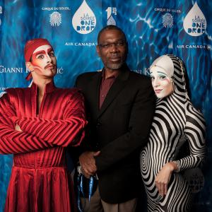 Alfonso Freeman and Sancho Martin (Lead Contortionist/Movement Character Actor) at Cirque du Soleil 