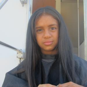 filming of the Exquisite Tenderness of Santa Rosa de Lima Maile as Little Rosa.