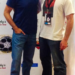 Cinematographer Stephan Dalyai & writer-director Glenn Camhi, AOF Int'l Film Festival