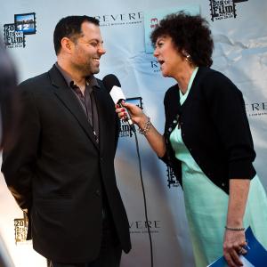 Red carpet interview with writerDirector Glenn Camhi at 28th Boston Film Festival
