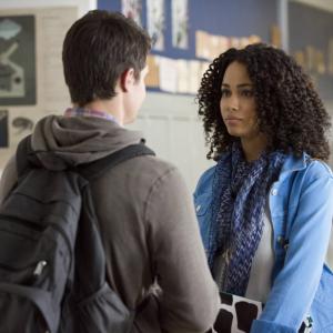 Still of Robbie Amell and Madeleine Mantock in The Tomorrow People 2013