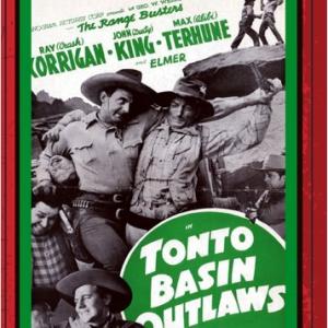 Edmund Cobb Jim Corey Ray Corrigan John Dusty King and Ted Mapes in Tonto Basin Outlaws 1941