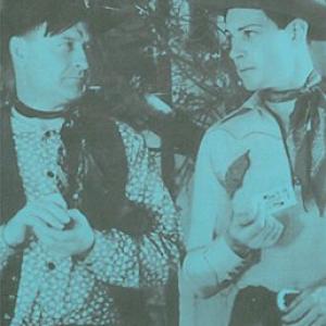 Ray Corrigan Robert Livingston and Max Terhune in Come on Cowboys 1937