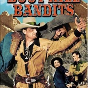 Ray Corrigan I Stanford Jolley John Dusty King and John Merton in Boot Hill Bandits 1942