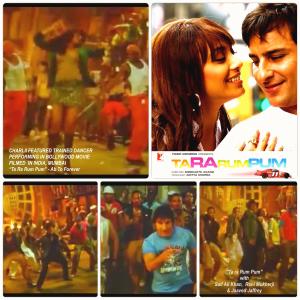 CHARLII FEAT. TRAINED DANCER FILMED IN INDIA, MUMBA for BOLLYWOOD MOVIE Ta Ra Rum Pum starring Saif Ali Khan, Rani Mukerji, Jaaved Jaffrey https://www.youtube.com/watch?v=vc7R0EdUtp8&list=PL8817FE0938065E11&index=12