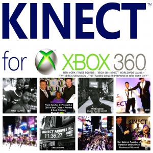 NEW YORK / TIMES SQUARE : XBOX 360 - KINECT WORLDWIDE LAUNCH 