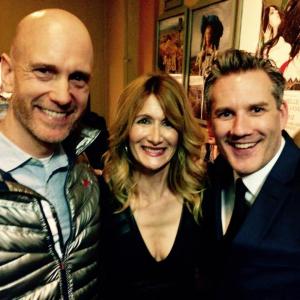 At Wild Premiere: w/actress Laura Dern and actor Jeffree Newman